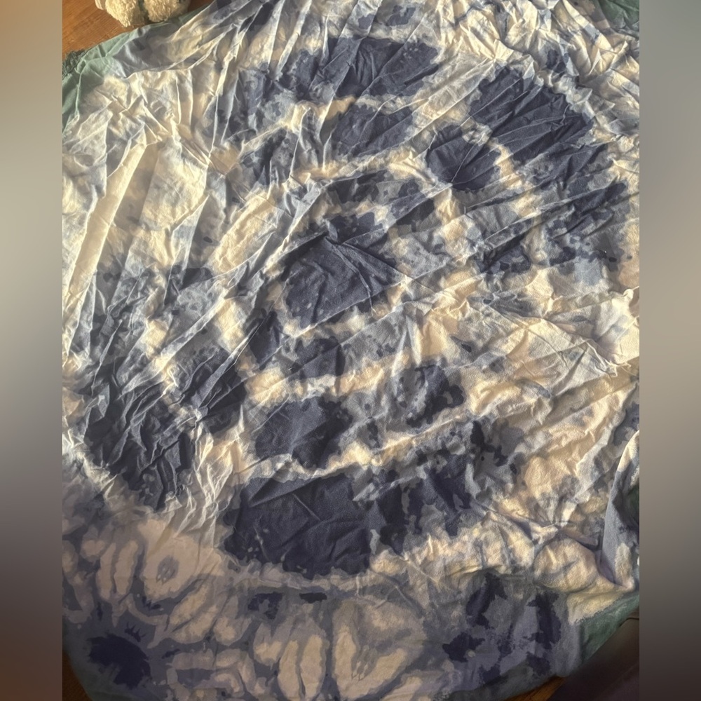 Gypsy beach throw circular tie dye wrap